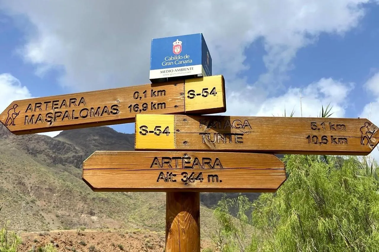 2 Bedroom Country House Near Fataga & Maspalomas Artedara